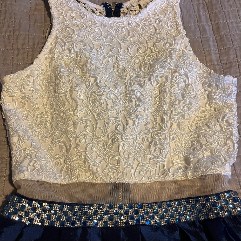 Soieblu blue dress - Picture 8 of 12